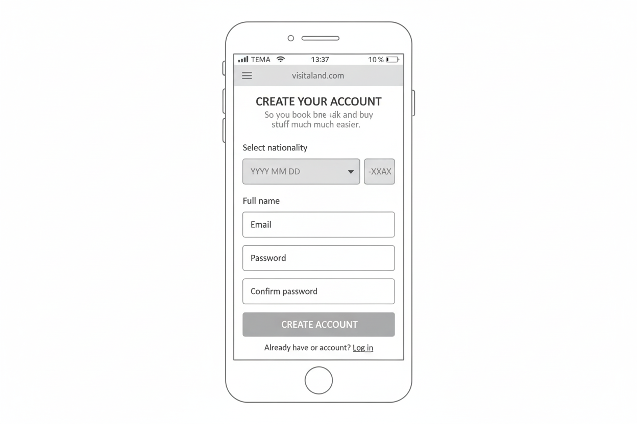 Image made with Google Nano Banana: Detailed low fi wireframe of a login form resulted from converting it from Nano Banana google AI Model